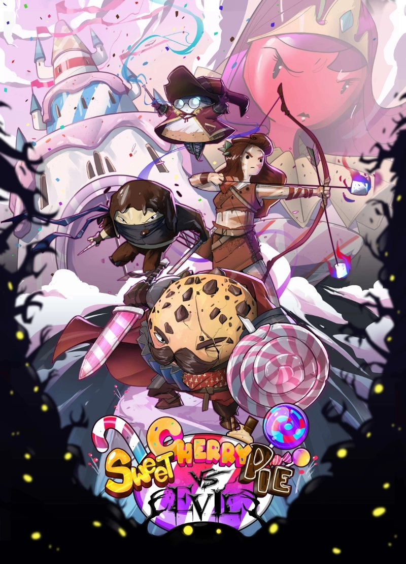 Sweet Cherry Pie vs Evil cover art