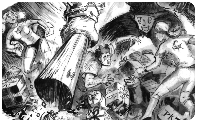XCC #0 - Murder Mountain Smackdown art example