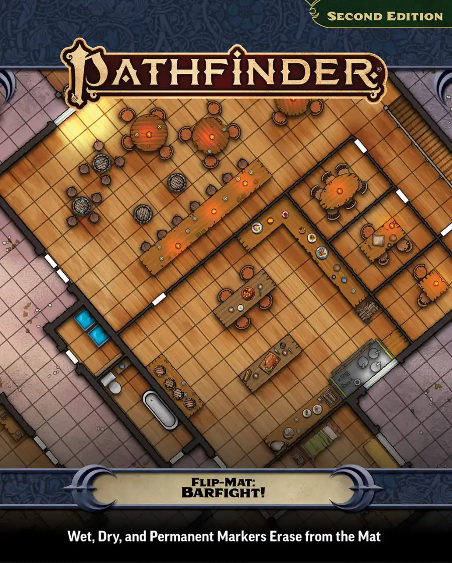 Pathfinder Flip-Mat Barfight cover