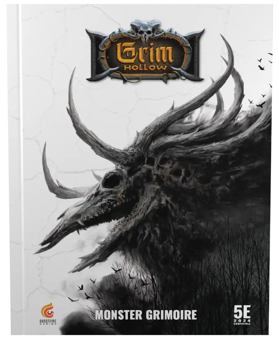Grim Hollow Monster Grimoire Cover