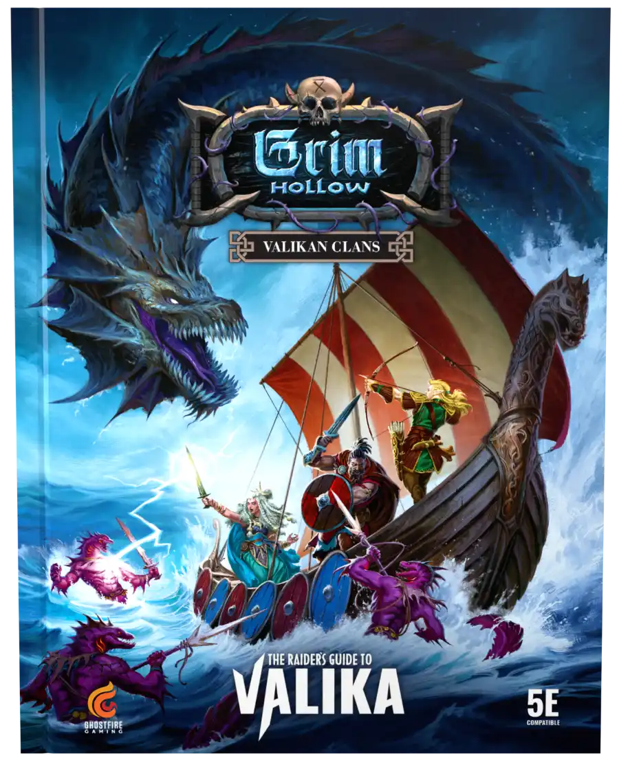 Grim Hollow: Valikan Clans - The Raider's Guide to Valika cover