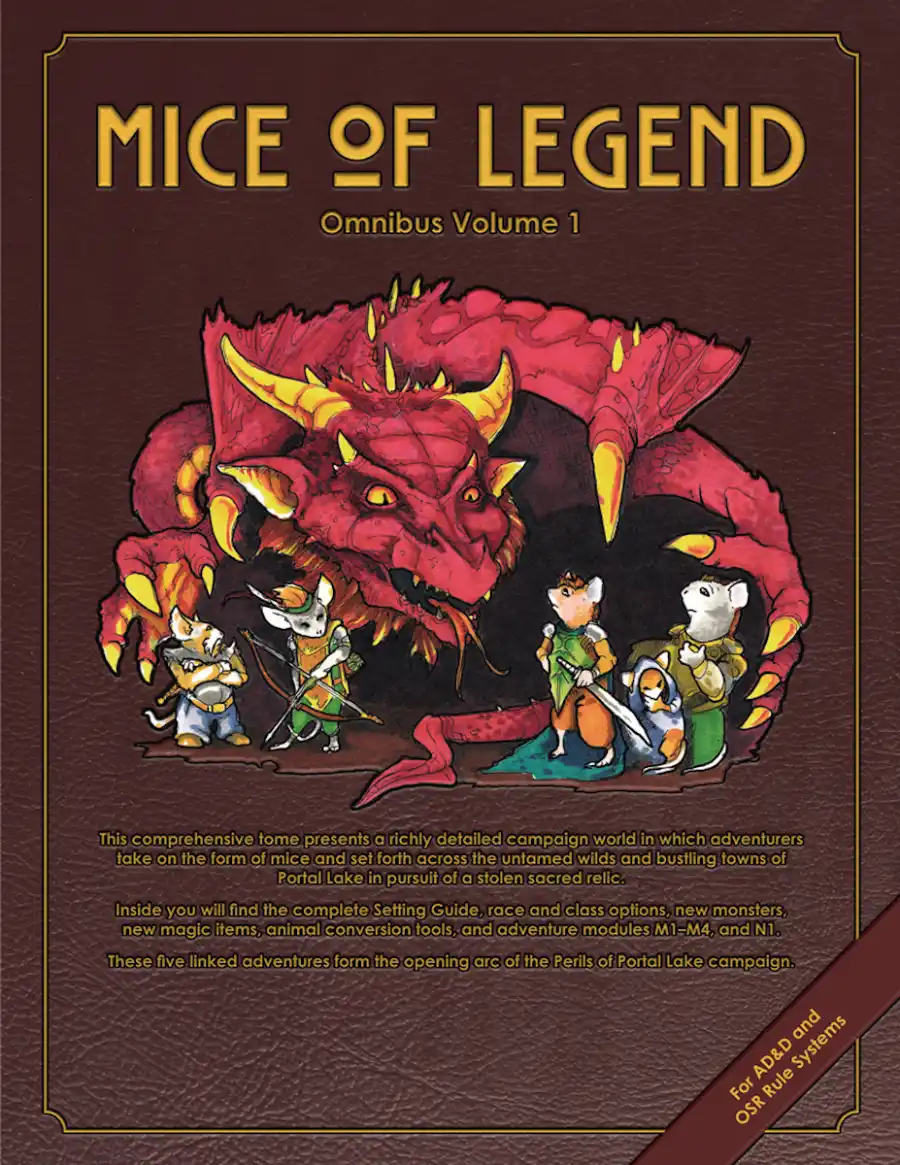 Mice of Legend Omnibus Cover