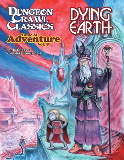 Dying Earth DCC Tome Of Adventure volume 8 Cover