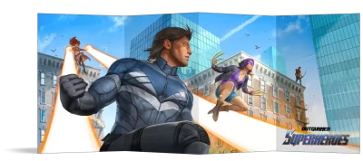 Outgunned Superhero Screen