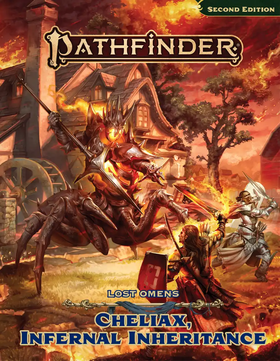 Pathfinder lost omens Cheliax Infernal Inheritance cover