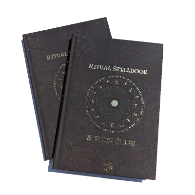 Ritual Spellbook & Witch Class Cover