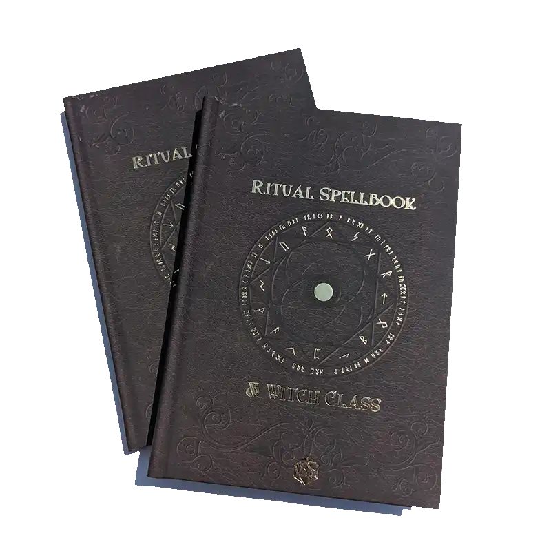 Ritual Spellbook & Witch Class Cover