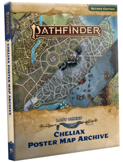 Pathfinder Lost Omens: Cheliax Poster Map Archive